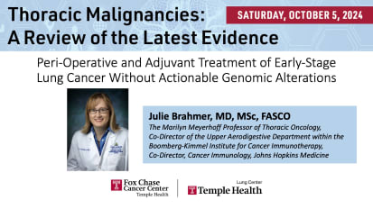 Peri-Operative and Adjuvant Treatment of Early-Stage Lung Cancer Without Actionable Genomic Alterations