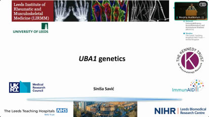 UBA1 Genetics