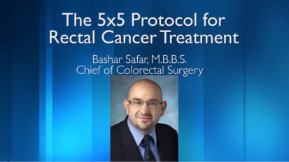 5x5 Rectal Cancer Treatment Protocol Q&A