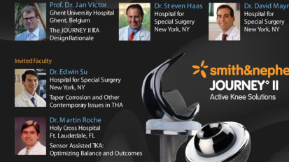 Evening of Innovation featuring: PHYSIOLOGICAL MATCHING™, JOURNEY II TKA and VERILAST™ Technologies