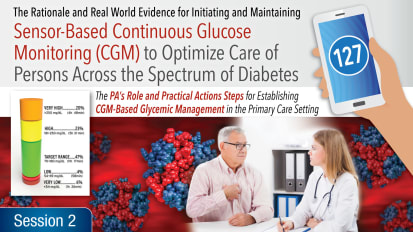 The Foundational Importance of CGM/AGP-Based Management of Persons with T2D in the Physician Associate Setting<br><sub>What Do the Studies and Guidelines Teach Us?</sub>