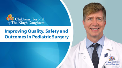 Improving Quality, Safety and Outcomes in Pediatric Surgery