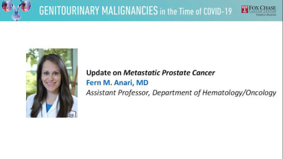 Update on Metastatic Prostate Cancer