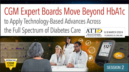 The Actionability of Ambulatory Glucose Profiles (AGP) for Guiding Therapeutic Decisions on T2D<br><sub>Interactive Case-Based Clinic with CGM Experts Board</sub>