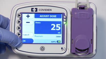 Adjusting the Bolus for the Kangaroo™ Connect