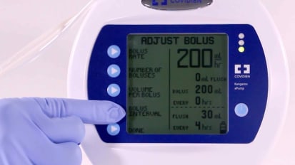 Using the Intermittent Mode Feature of the Kangaroo™ ePump for Feeding and Flushing