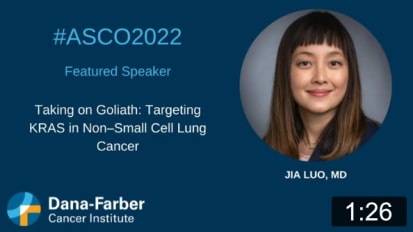 ASCO22: Lung Cancer session by Jia Luo, MD