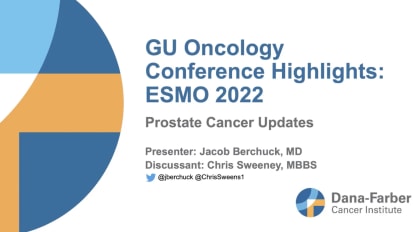 Prostate Cancer Highlights from ESMO 2022