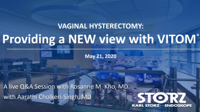 Microscopy-Assisted Vaginal Hysterectomy