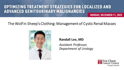 The Wolf in Sheep’s Clothing: Management of Cystic Renal Masses