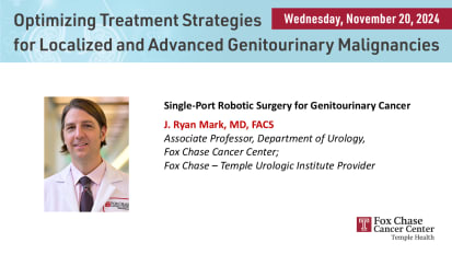 Single-Port Robotic Surgery for Genitourinary Cancer