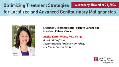 SABR for Oligometastatic Prostate Cancer and Localized Kidney Cancer