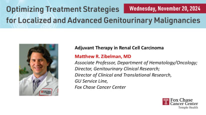 Adjuvant Therapy in Renal Cell Carcinoma
