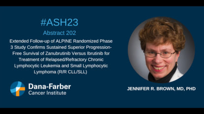 Jennifer Brown, MD, PhD, Discusses ALPINE Trial