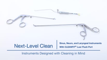 Next Level Clean – Sinus, Neuro and Laryngeal Instruments