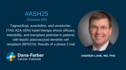 Andrew A. Lane, MD, PhD discuss results from a phase 2 Study
