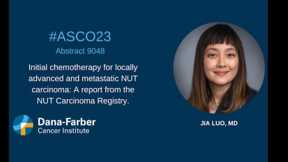 ASCO 2023: Treating NUT Carcinoma Research Presented by Jia Luo, MD