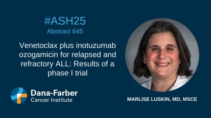 Marlise Luskin, MD, MSCE discusses results of a phase 1 trial