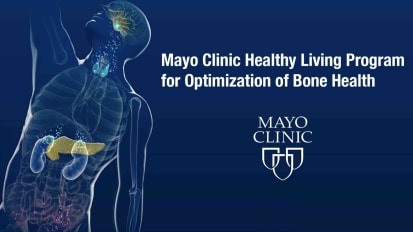 Mayo Clinic Healthy Living Program for optimization of bone health