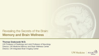 Podcast - Revealing the Secrets of the Brain: Memory and Brain Wellness