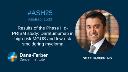 Omar Nadeem, MD discusses results of the Phase II d-PRISM study