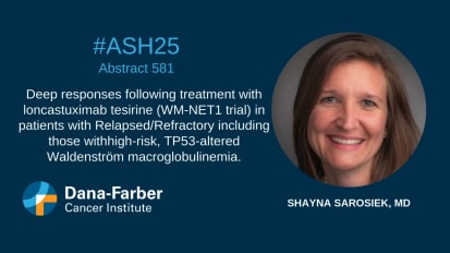 Shayna Sarosiek, MD discusses WM-NET 1 trial