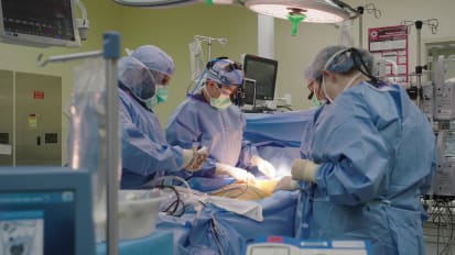 Re-Sternotomy for Pulmonary Valve Replacement and Main Pulmonary Artery Augmentation