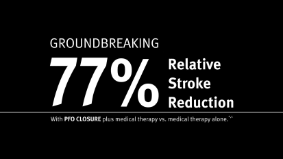 PFO-Stroke Randomized Controlled Trial Efficacy and Safety Data