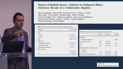 Endoscopic Management of Hilar Cholangiocarcinoma, Clinical Evidence Overview and Case Review Video Presentation, Michel Kahaleh, M.D. 