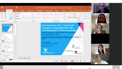 Autism and COVID-19 Webinar 1: Structuring Our Days