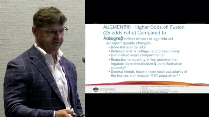 AUGMENT® The Impact of Age on Odds of Fusion Success feat. Dr. Greg Berlet