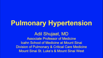 Pulmonary Hypertension