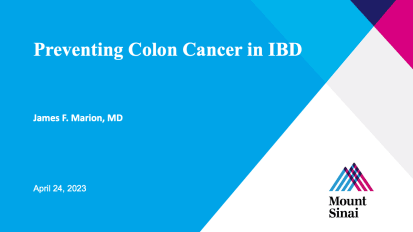 Preventing Colon Cancer in IBD