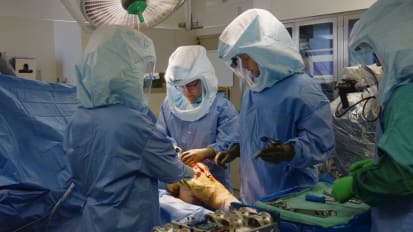 Robotic Knee Replacement Surgical Footage | Penn Orthopaedics