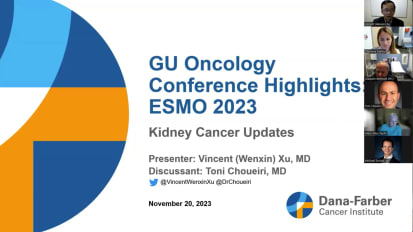 Kidney Cancer Highlights from ESMO 2023