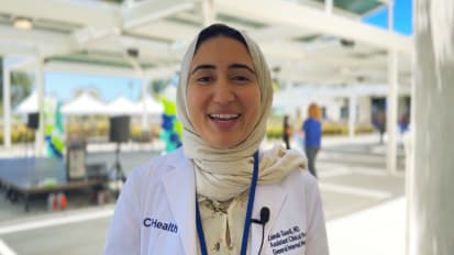 Primary care physician Zainab Saadi, MD