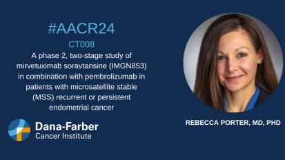 Rebecca Porter, MD, PhD Discusses Endometrial Cancer Research at AACR24