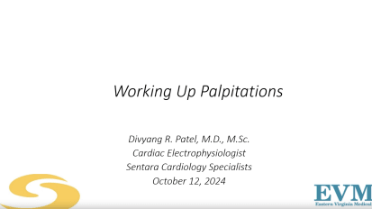 Work Up Palpitations