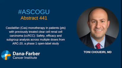 Toni Choueiri, MD discusses a novel HIF-2alpha inhibitor called casdatifan