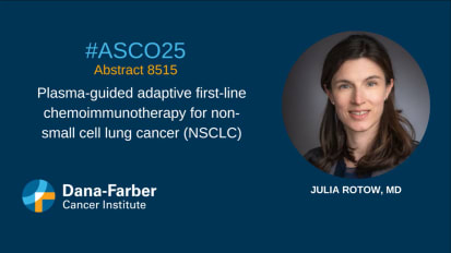 NSCLC Study Presented by Julia Rotow, MD.