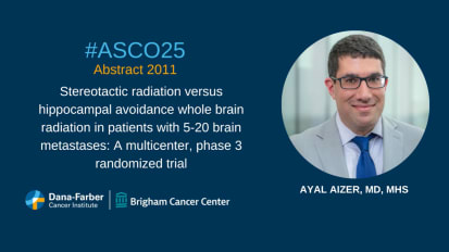 Stereotactic Radiation Presented by Ayal Aizer, MD.