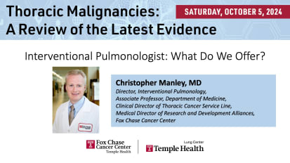 Interventional Pulmonologist: What Do We Offer?