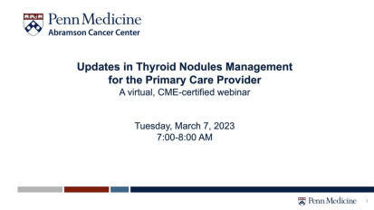 Updates in Thyroid Nodules Management for the Primary Care Provider