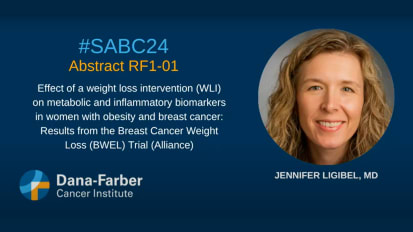 Jennifer Ligibel, MD Discusses Weigh Loss Intervention