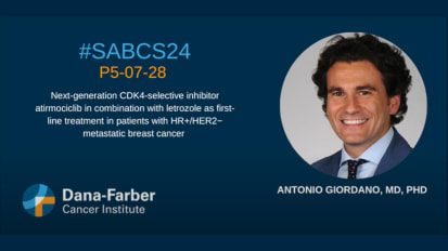 Antonio Giordano, MD, PhD Discusses Novel CDK4-Selective Inhibitor