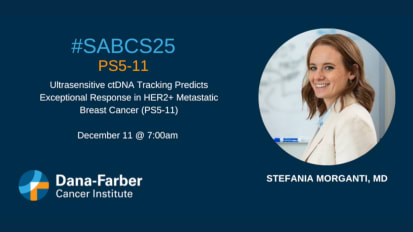 Stefania Morganti, MD discusses ctDNA study