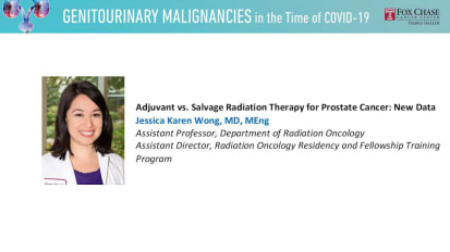 Adjuvant vs Salvage Radiation Therapy for Prostate Cancer: New Data