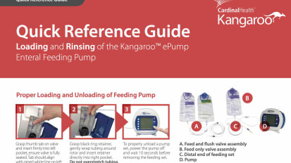 Kangaroo™ ePump Quick Reference Guide