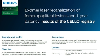 CELLO registry clinical abstract