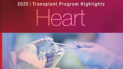2025 Transplant Program Highlight's - Heart